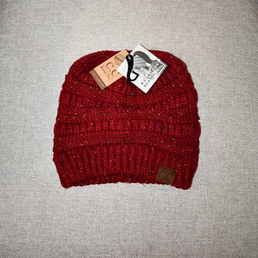 C.C Messy Bun Beanie Tail